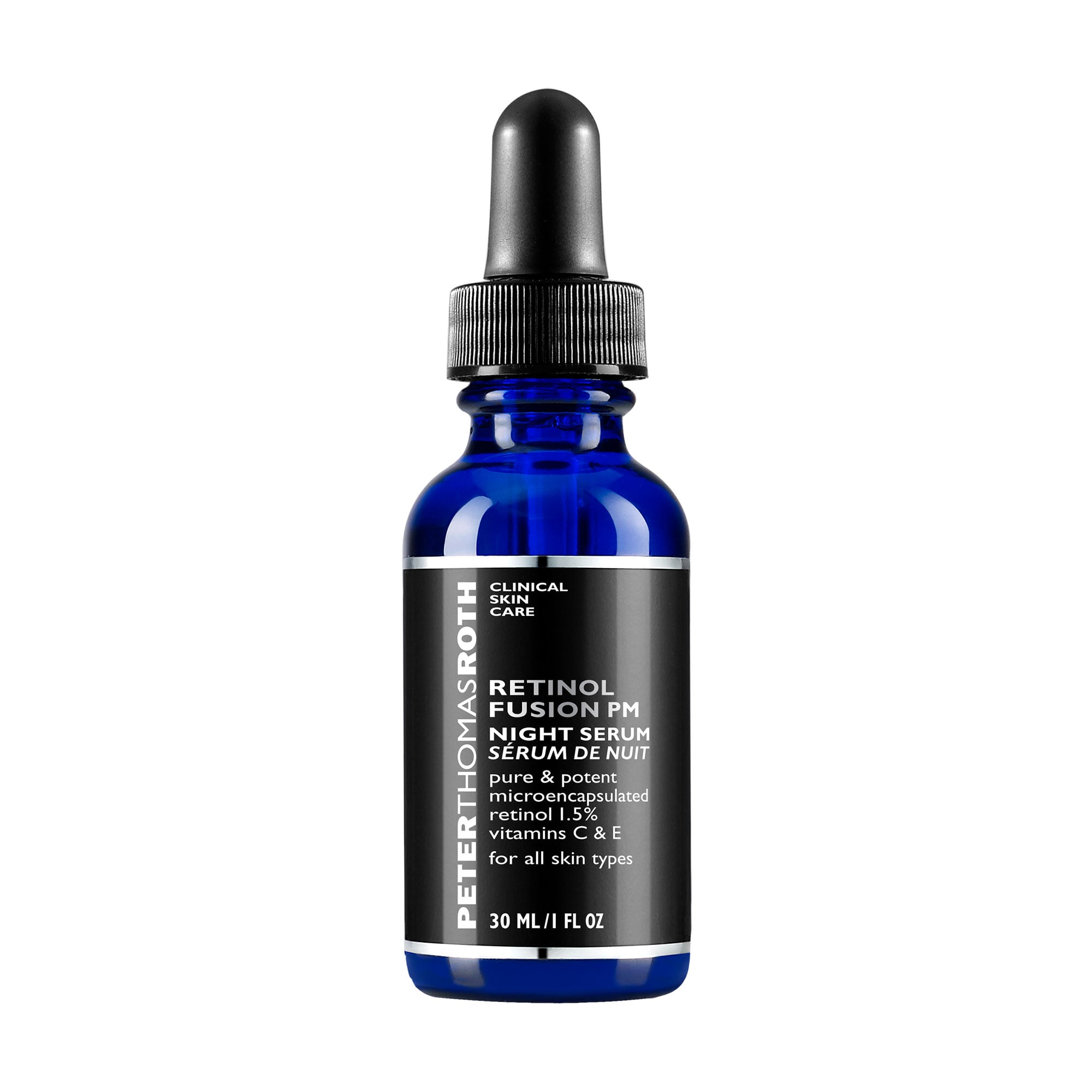 Нічна сироватка для обличчя Peter Thomas Roth Retinol Fusion PM Night Serum з ретинолом, 30 мл